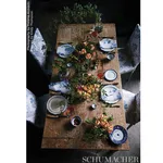 Schumacher 176832 Bunny Delft fabric swatch