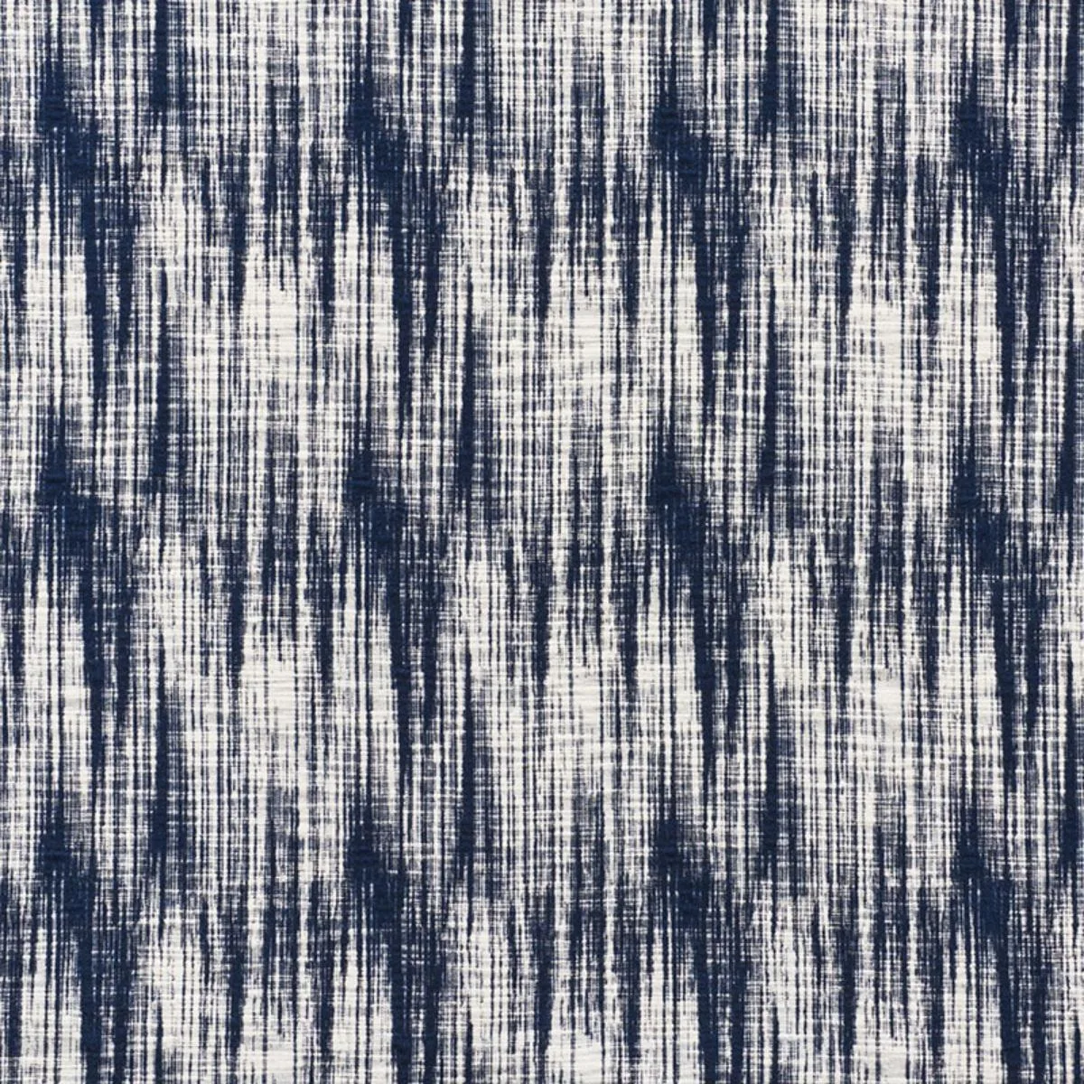Schumacher 73730 Burashi Texture Indigo fabric swatch