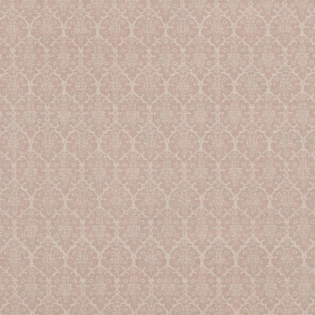 Schumacher BURL004 Burley Pink fabric swatch