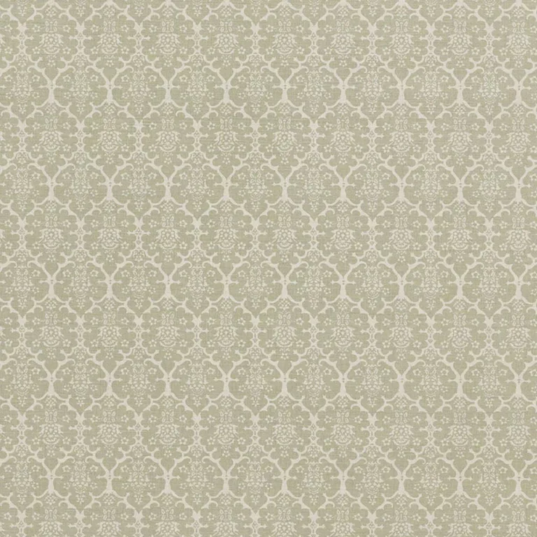 Schumacher BURL006 Burley Sage fabric swatch