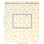 Schumacher 179431 Burnell Butterfly Yellow fabric swatch