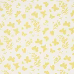 Schumacher TL400000 Butterflies Buttercup fabric swatch