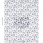 Schumacher TL400002 Butterflies Navy fabric swatch