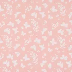 Schumacher TL400001 Butterflies Peach fabric swatch