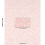 Schumacher TL400001 Butterflies Peach fabric swatch