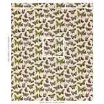Schumacher 80100 Butterfly éPinglé Spring fabric swatch