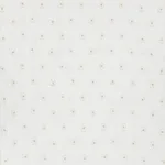 Schumacher 75750 Button Flower Sheer Ivory fabric swatch