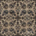 Schumacher RF908CS01 Buyid Goats Original fabric swatch