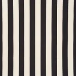 Schumacher 71756 Cabana Stripe Indoor/Outdoor Black fabric swatch
