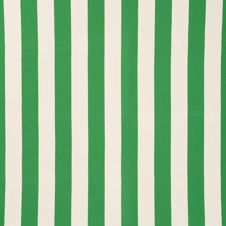 Schumacher 71751 Cabana Stripe Indoor/Outdoor Green fabric swatch