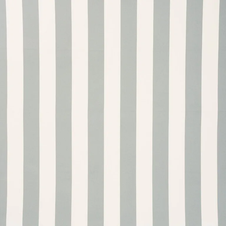 Schumacher 71753 Cabana Stripe Indoor/Outdoor Grey fabric swatch