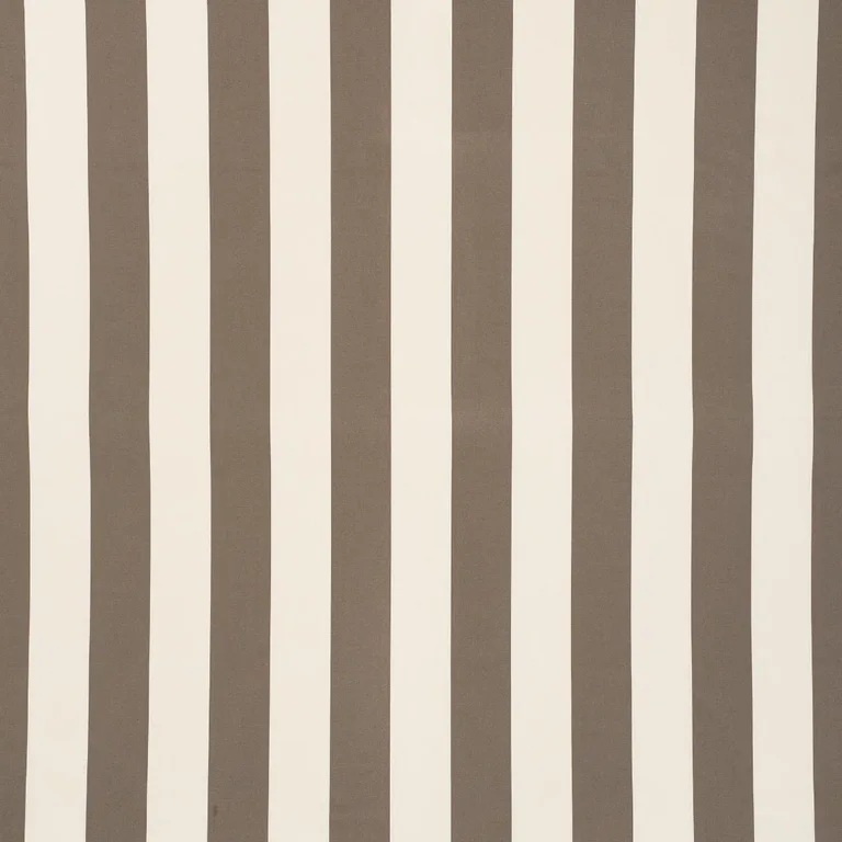 Schumacher 71754 Cabana Stripe Indoor/Outdoor Taupe fabric swatch