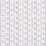 Schumacher 175965 Cabanon Stripe Rose fabric swatch