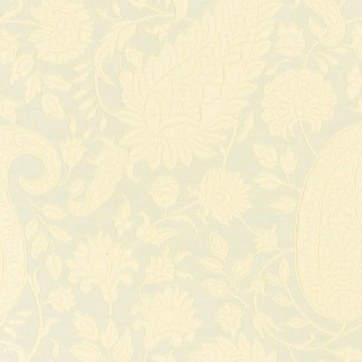 Schumacher 55640 Cachemire Cortona Aqua fabric swatch
