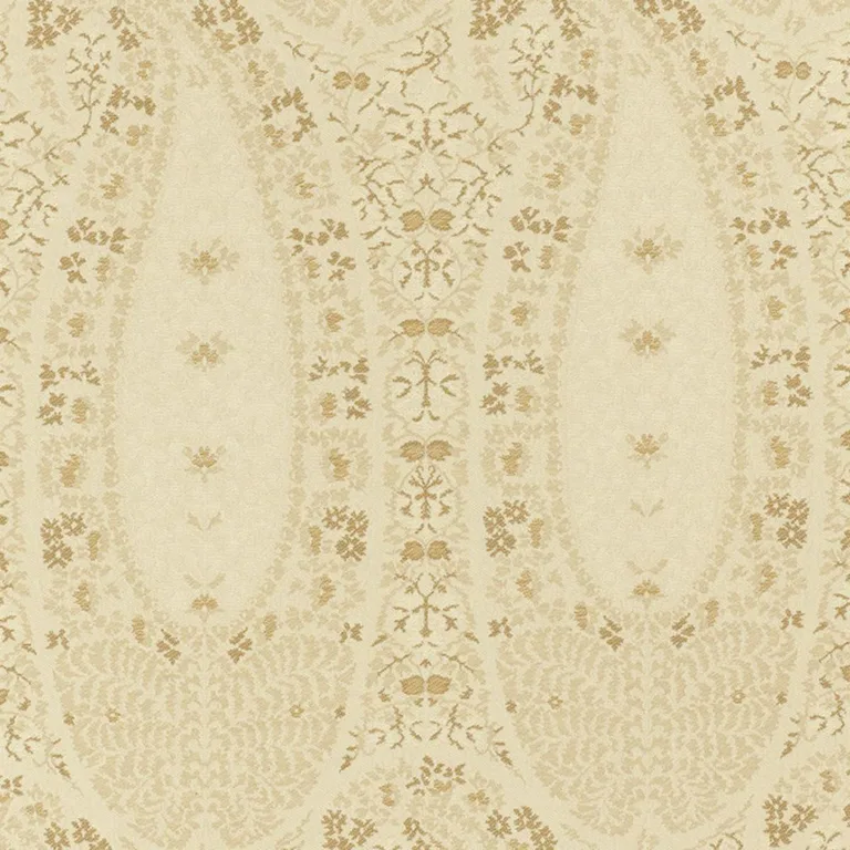 Schumacher 55621 Cachemire Fiorentino Antelope fabric swatch