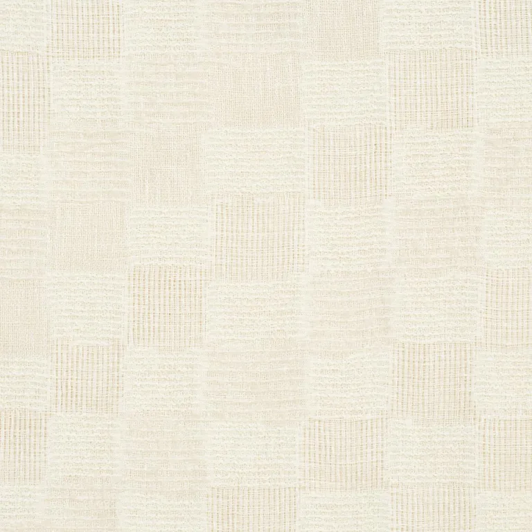 Schumacher 86040 Cadence Linen Sheer Ivory fabric swatch