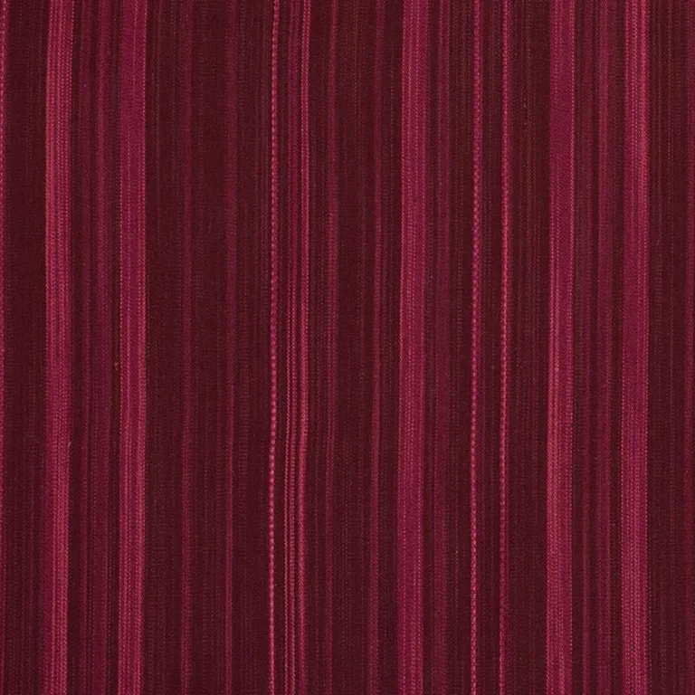 Schumacher 71881 Cajamarca Stripe Berry fabric swatch