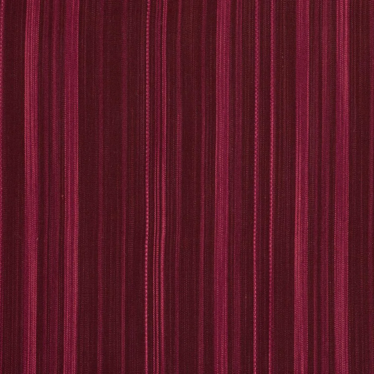 Schumacher 71881 Cajamarca Stripe Berry fabric swatch