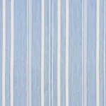 Schumacher 71883 Cajamarca Stripe Chambray fabric swatch