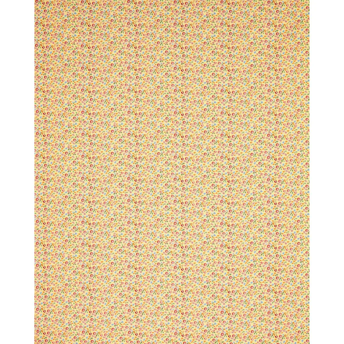 Schumacher 180172 Calico Giverny fabric swatch