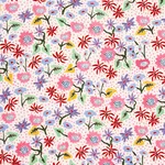 Schumacher 180170 Calico Sprezzatura fabric swatch