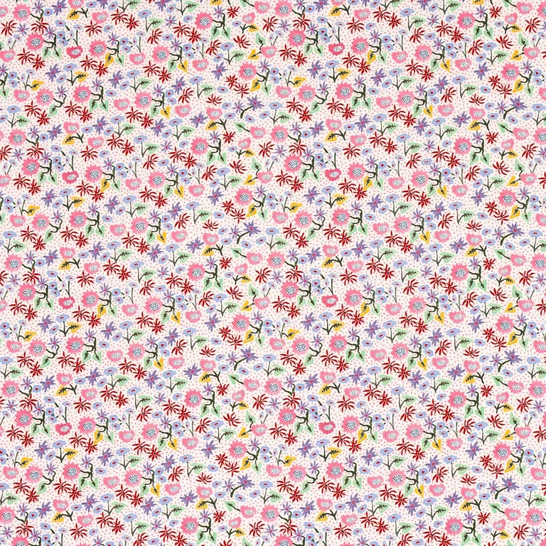 Schumacher 180170 Calico Sprezzatura fabric swatch
