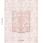 Schumacher 1283005 Calicut Blush fabric swatch