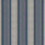 Schumacher 182902 Calista Block Print Indigo fabric swatch