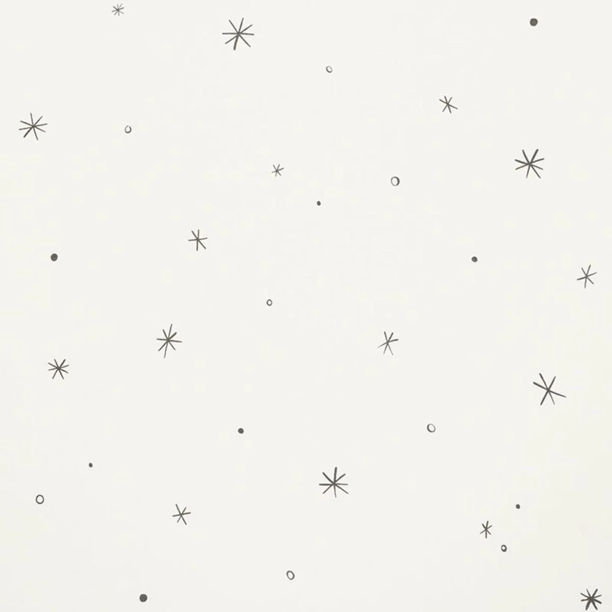 Schumacher 177651 Calisto Ivory & Black fabric swatch