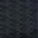 Schumacher 70181 Calliope Embroidery Black fabric swatch