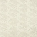 Schumacher 70180 Calliope Embroidery Ivory fabric swatch