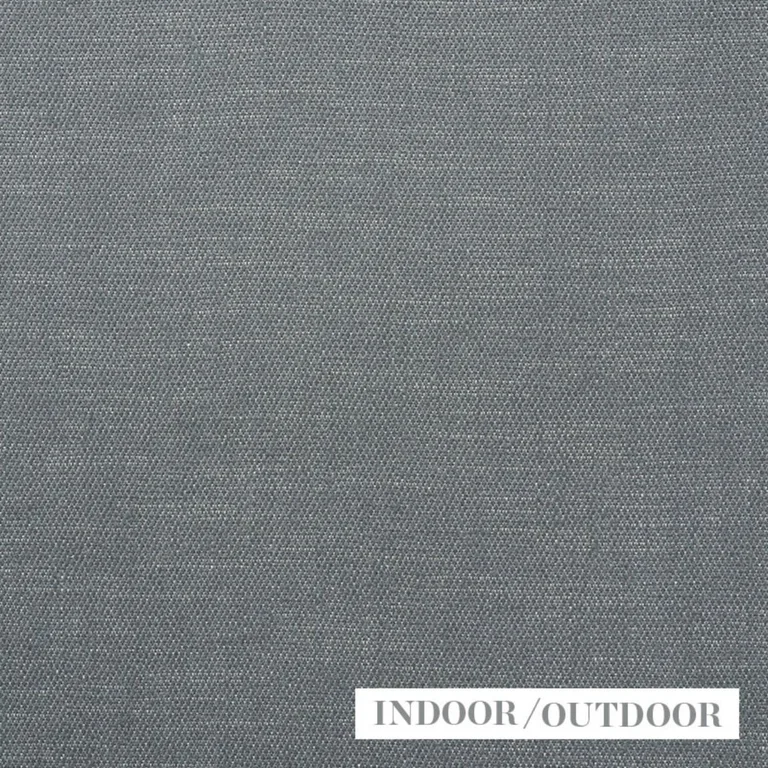 Schumacher 73875 Camarillo Weave Indoor/Outdoor Slate fabric swatch