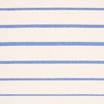 Schumacher 81391 Cambaya Handwoven Stripe Blue fabric swatch