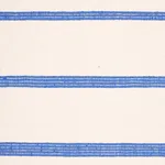 Schumacher 81391 Cambaya Handwoven Stripe Blue fabric swatch