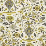 Schumacher 174550 Camberwell Vase Print Citrine fabric swatch