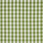 Schumacher 77322 Camden Cotton Check Leaf fabric swatch