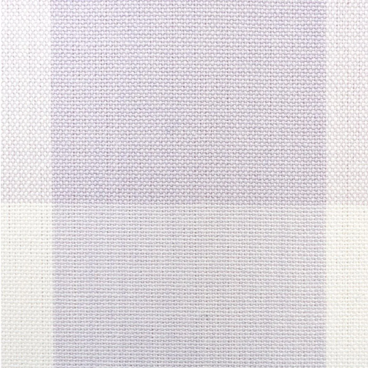 Schumacher 63046 Camden Cotton Check Lilac fabric swatch
