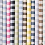Schumacher 63036 Camden Cotton Check Sage fabric swatch