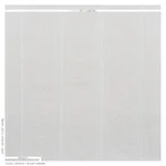 Schumacher 78741 Camile Embroidery Natural fabric swatch