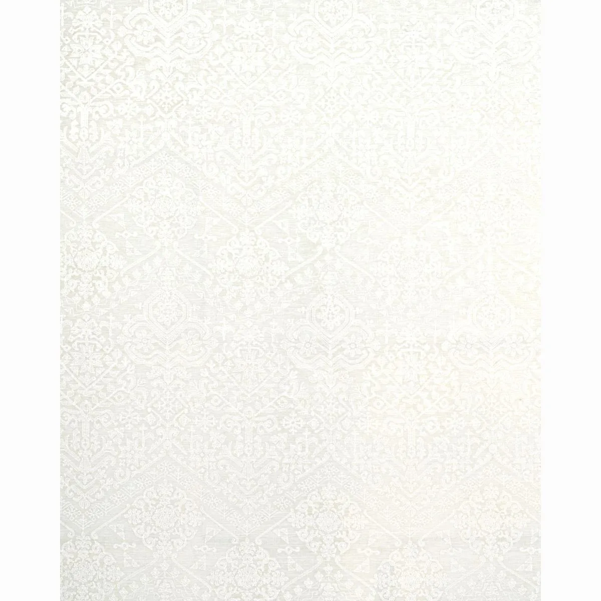 Schumacher 72660 Camilla Sheer Ivory fabric swatch