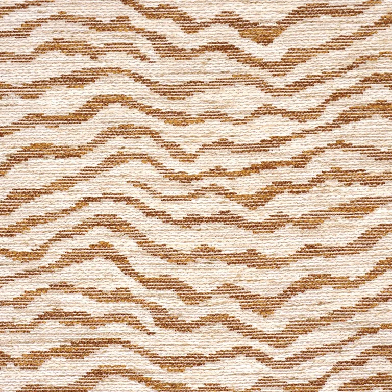 Schumacher 86391 Cammie Performance Chestnut fabric swatch