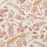 Schumacher 175955 Campagne Rose & Ochre fabric swatch