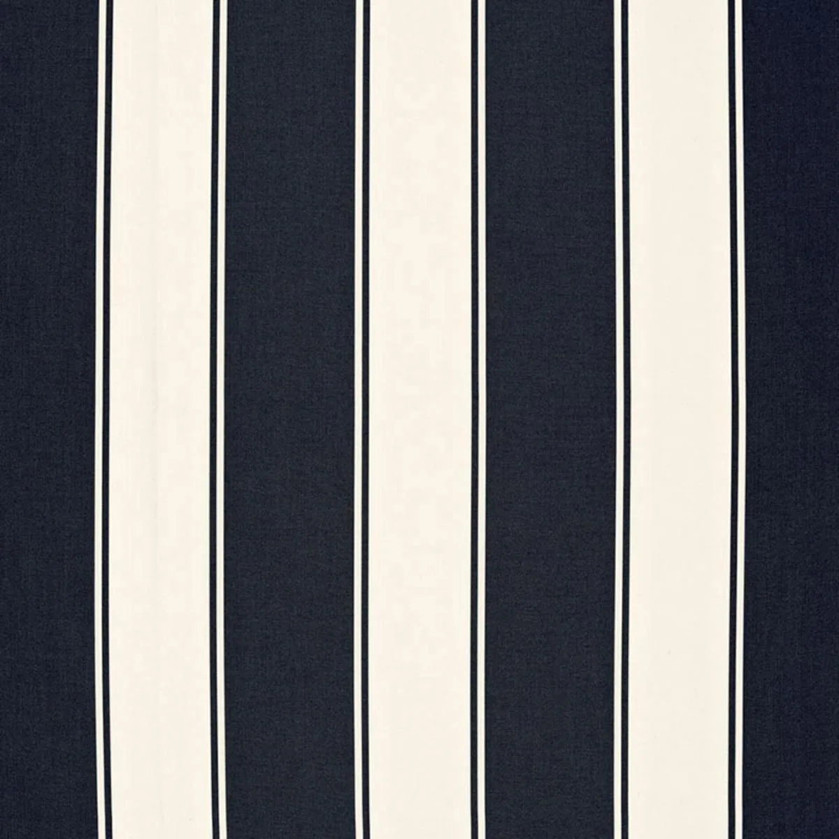 Schumacher 65892 Cannes Awning Stripe Denim fabric swatch