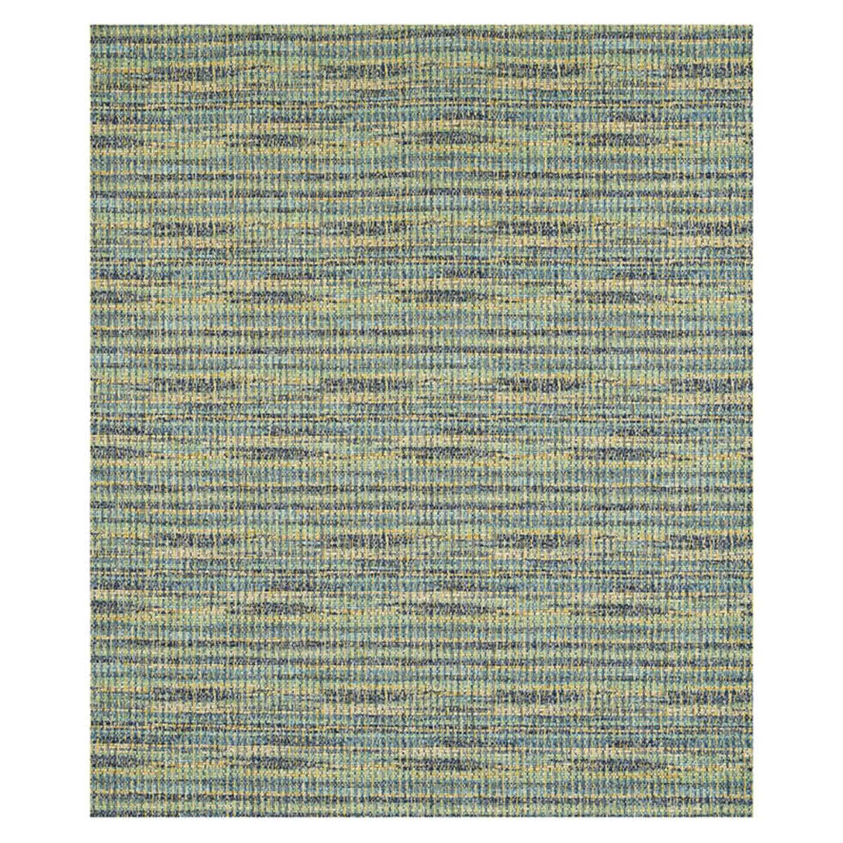Schumacher 79580 Cannonbury Blue Multi fabric swatch