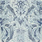 Schumacher 175580 Cap Ferrat Pacific fabric swatch