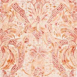 Schumacher 175583 Cap Ferrat Sunset fabric swatch