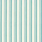 Schumacher 69444 Capri Aqua/White fabric swatch