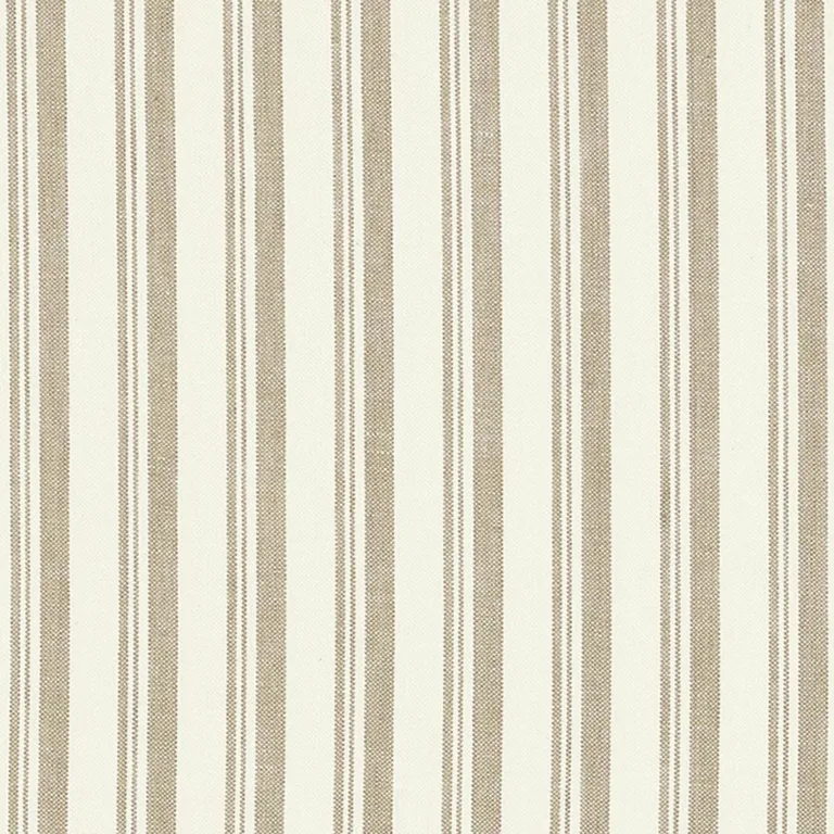 Schumacher 69442 Capri Beige/White fabric swatch