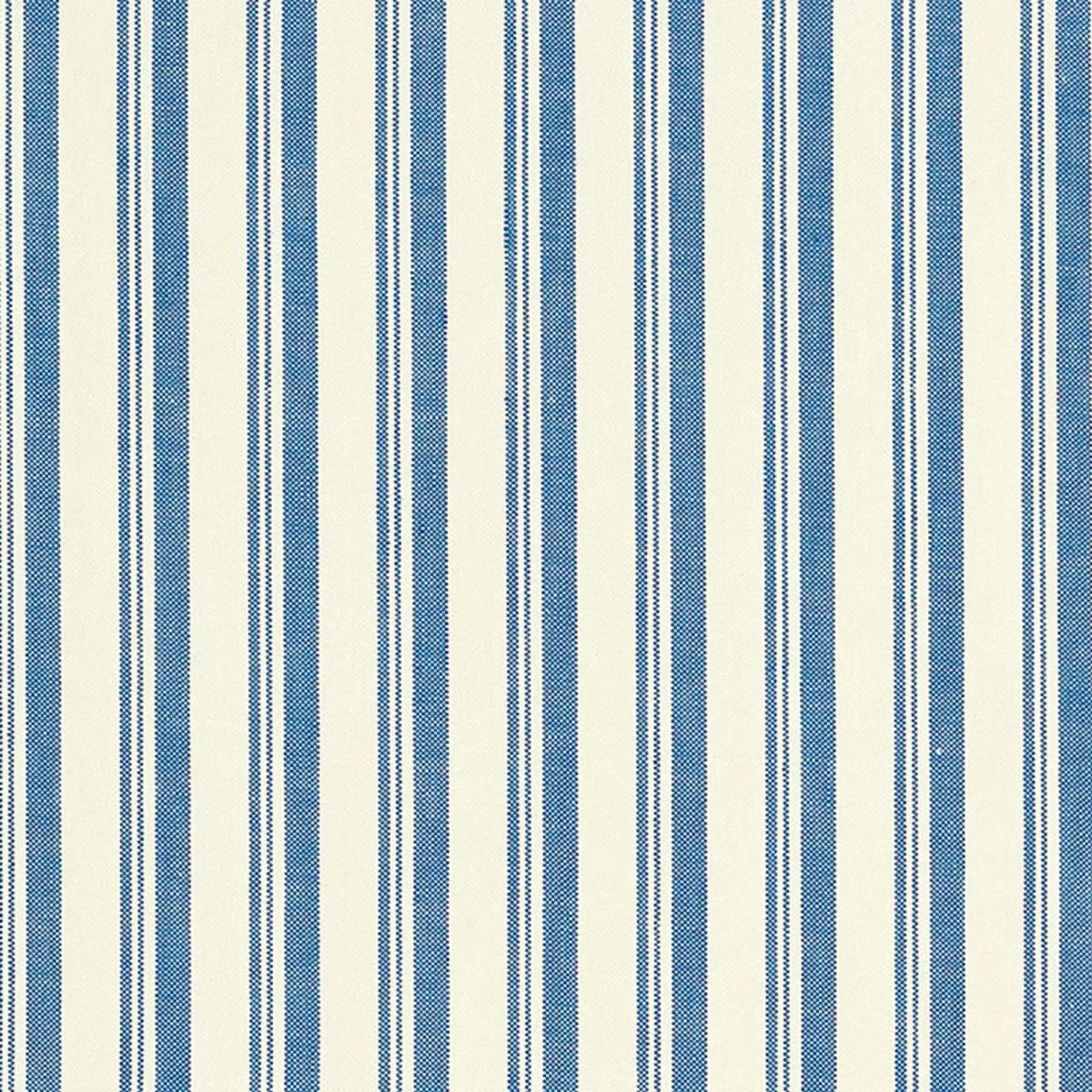 Schumacher 69443 Capri Navy/White fabric swatch