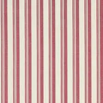 Schumacher 69445 Capri Red/White fabric swatch